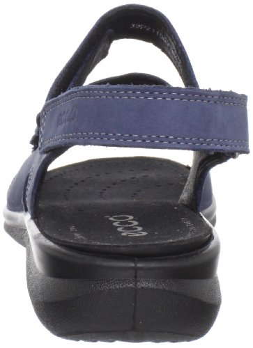 ECCO Shoes Women's Breeze Triple Velcro Marine Wedges 21100302038 8 UK, 42 EU
