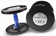 Hampton Fitness Gel-Grip Dumbbells - Pair (Commercial Quality)