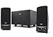 Cyber Acoustics 2.1 Powered Speaker System (CA-3001RB),Black