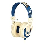 Skullcandy Agent Retro Hoops Over-Ear Headphones - Natural/Navy Blue