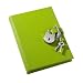 Saffiano Lock Diary, Working Key and Lock, Lime
