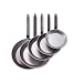 Paderno Heavy Duty Carbon Steel Frying Pans