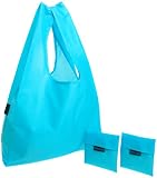 BAGGU Reusable Shopping Tote - 3-Pack,Sky,one size