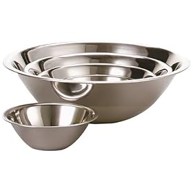 HWI USA 1053 5-Piece Stainless Steel Bowl Set by HWI METRO