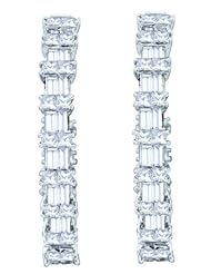 4.51CTW DIAMOND FASHION HOOPS