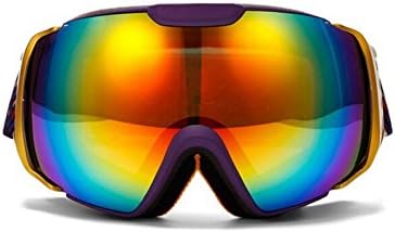Port Fairy Double Layer Spherical Ski Goggles Uv Protection Anti-Fog Professional Ski Glasses Unisex Multicolor Snow Goggles Nw856F
