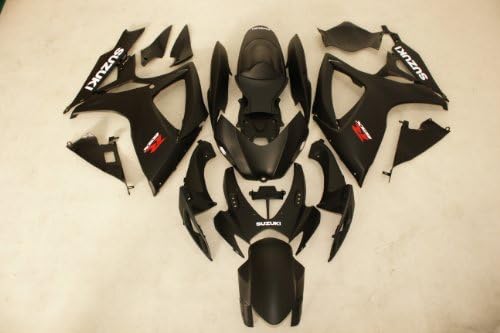 Fairings for Suzuki GSXR600/750 2006 2007 Matt Black ABS Kits