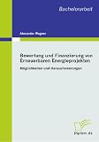 Bewertung und Finanzierung von Erneuerbaren Energieprojekten: Möglichkeiten und Herausforderungen