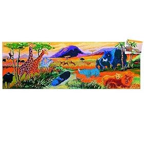 Djeco - Jigsaw Puzzle - 36 Pieces - African light