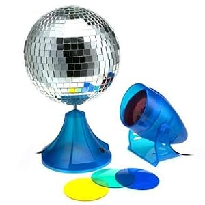 8 Mirror Ball w  Color Spot Light by Creative Motion