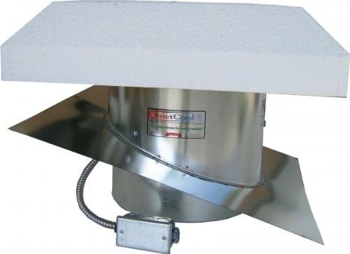 QC Manufacturing QuietCool RM ES-2200SLP QuietCool Fan - Roof Mount w/ 16" duct collar