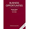 Business Opportunities: Teacher's Book