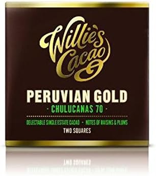 (12 PACK) - Willies Peruvian Chulucanas Dark 70% Dark Chocolate | 80g | 12 PACK - SUPER SAVER - SAVE MONEY
