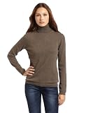 Sofia Cashmere Women's Long Sleeve 100% Cashmere Turtleneck Sweater Dress