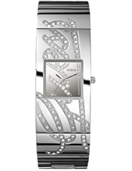 GUESS Stainless Steel Swarovski Watch U13552L1