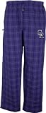 Colorado Rockies Division Plaid Woven Pants