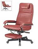 Power Rest Reclining Office Chair, Black (42-by-26.5-by27 Inches)