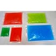 Ice Pack - 4" X 6" - BLUE - (Refreezable) - Flexible Cold Therapy Pack
