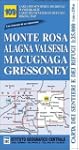 Carta n. 109 Monte Rosa, Alagna Valse...