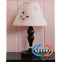 GEENNY Lamp Shade For Boutique Pink Brown Butterfly CRIB BEDDING SET