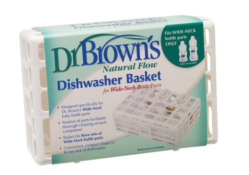 Dr. Browns Wide Neck Dishwashing Basket, Polypropylene