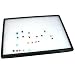 Glass Top Jewelry Coin Gemstone Display Case 12" New