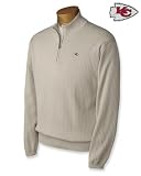 Kansas City Chiefs Milano Rib Half-Zip Sweater - Small