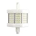 Ecloud ShopUS R7s 60 3014 SMD White LED Light Lamp Bulb 6W 78mm AC 100-240V