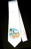 Party Decoration Necktie with posing, cultural, Polynesia