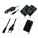 M&L Mobiles� | Ladeger�t + 2x Akku NP-FH50 NPFH50 f�r Sony CyberShot DSC-HX1 | DSC-HX100V