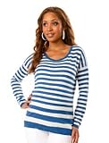 A Pea in the Pod Collection: Vince Long Sleeve Striped Maternity Sweater