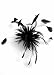 H�bscher Feder Haarschmuck 