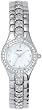 Bulova Women's 96T14 Silver Stainless-Steel Quartz Watch with Mother-Of-Pearl Dial