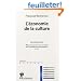 L'�conomie de la culture