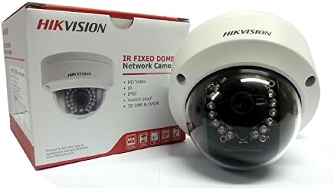 SieveBetter(TM) Original International English Version Hikvision IP Camera DS-2CD2132F-IWS 3MP Fixed Wireless Network Dome POE IR CCTV Home Security IP Camera Firmware Upgradeable, 2.8mm Lens