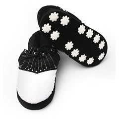 Links Choice Neuheit Golf Hausschuhe, White black