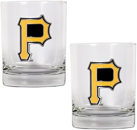 MLB Two-Piece Rocks Glass Set