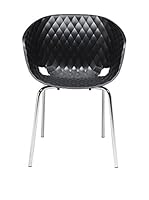 Metalmobil Set Silla 2 Uds. Unika-594 Negro