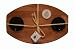 Out of the Woods of Oregon Double Bread and Oil Board with 2 Black Dipping Bowls