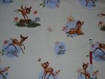 0,5 m * 1,4 m STOFF BAMBI KLOPFER REH...