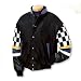 Wool and Leather Varsity Racing Jacket