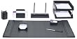 Black Genuine Italian Leather Executive 10 Piece Gift Set