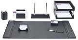 Genuine Top Grain Leather 10 Piece Desk Set Genuine Top Grain Leather 10 Piece Desk Set