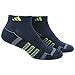 adidas Men's ClimaLite II 2-Pack Low Cut Socks, Collegiate Navy/Onix/Solar Yellow, Large