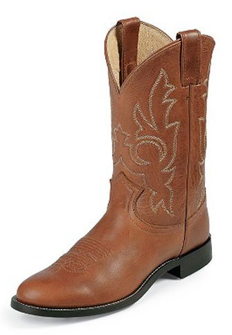 Men's Justin® Corona Pull - on Boots Tan, TAN, 12