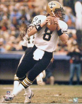 Archie Manning signed New Orleans Saints 8x10 Photo- Steiner Hologram