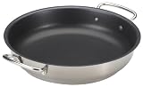 Fissler original profi collection® Edelstahl-Servierpfanne, antihaftversiegelt, 28 cm, ohne Deckel