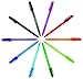 Paper Mate InkJoy 100ST Ballpoint Pens, Medium Point, Black/Red/Blue Ink, 8 Pack (1945930)