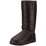 UGG 5804 CLASSIC TALL BOMBER JACKET CHOCOLATE SIZE 9