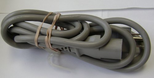 Best Price 6 foot GRAY Computer or tv HIGH GRADE AC Power Cord , UL/CSA, 18AWG, 6' , this powers items that take this style of cord. hubs switch switches pc power supply printer laser - 3 Prong 6Ft Ac Power Cord Cable Plug for Samsung Toshiba LG Sharp Sony Sceptre RCA Panasonic Philips Mitsubishi Magnavox TV LCD Plasma DLP, Acer Asus HP Samsung ViewSonic Dell Compaq Hanns-G LG Planar Monitor , Screen grey color